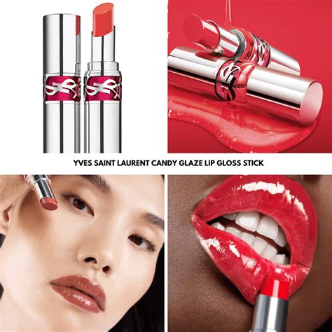 YSL glossy lipstick